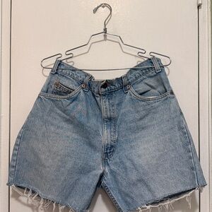 Levi's Light Blue Jean Shorts for Women